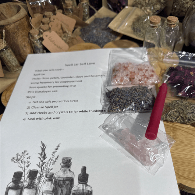 Raven witch self love spell