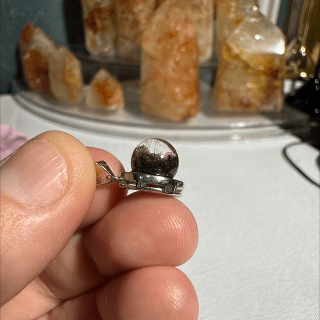Garden quartz s925 pendant 