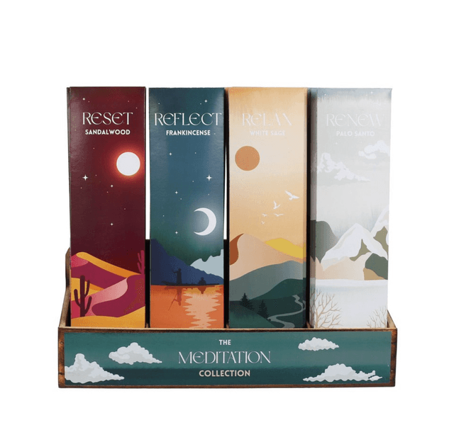 Set of 4 meditation incense 