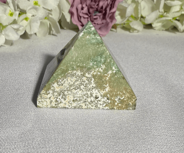 Unicorn jasper pyramid 
