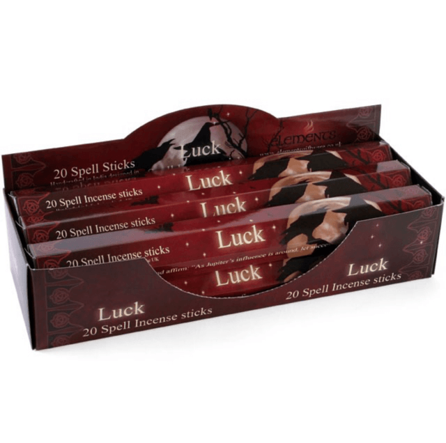 1 pack of spell incense- luck