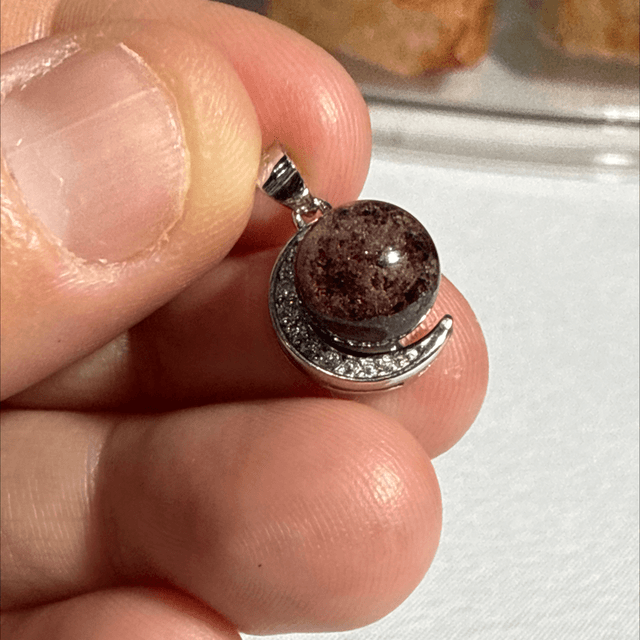 Garden quartz s925 pendant 