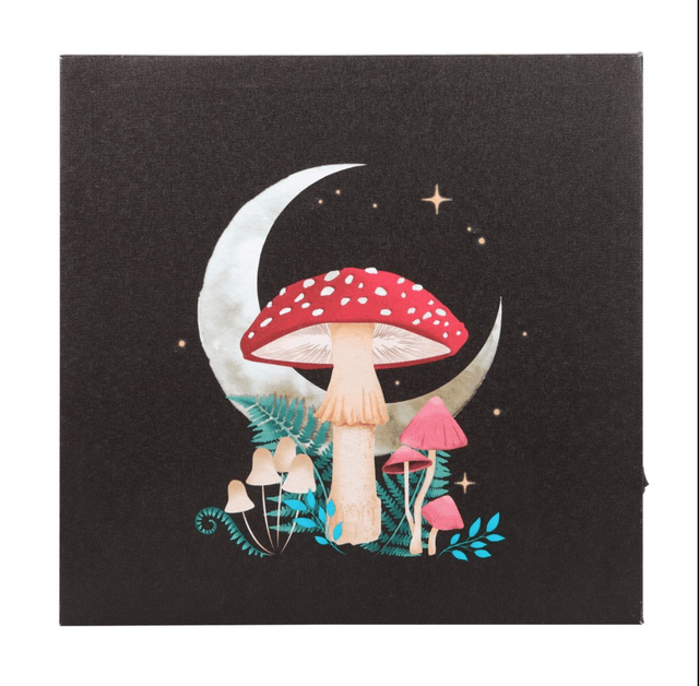 Forest mushroom light up canvas