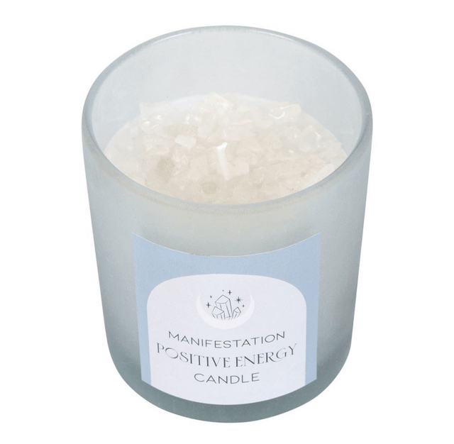 Manifestation positive energy candle