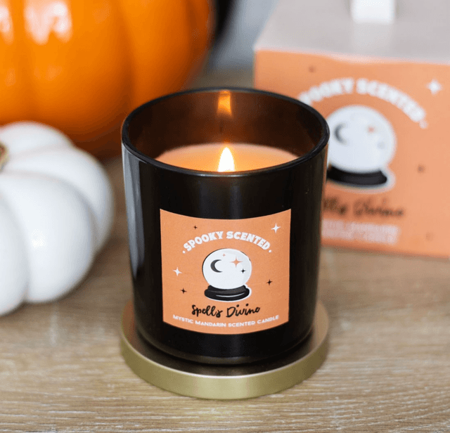 Spells divine mystic mandarin scented candle 