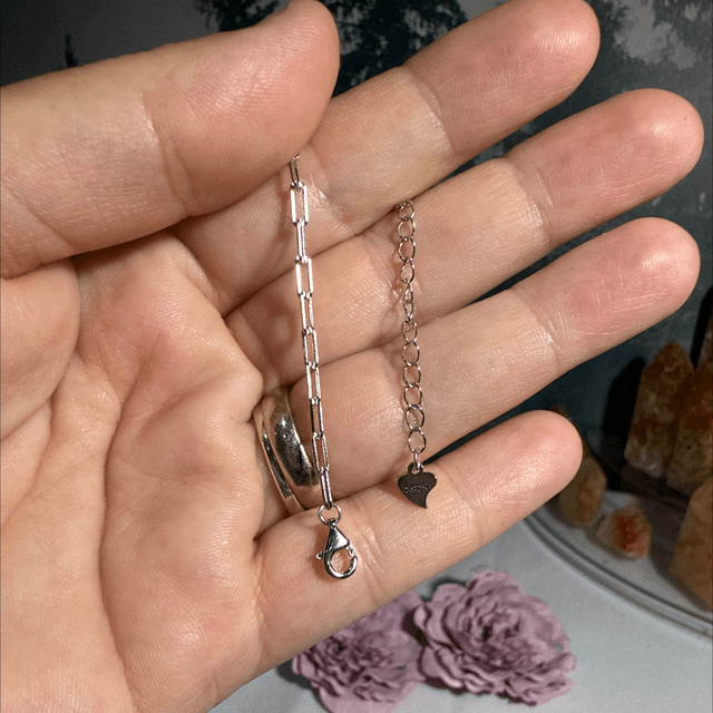 Amethyst s925 adjustable bracelet 