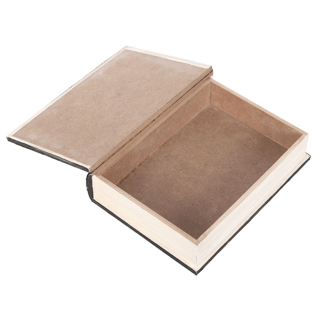 Library of poisonous plants book shaped storage box