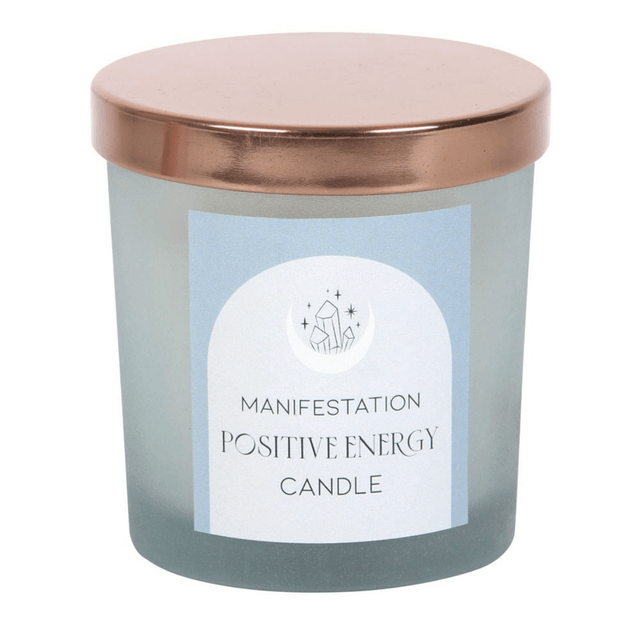 Manifestation positive energy candle