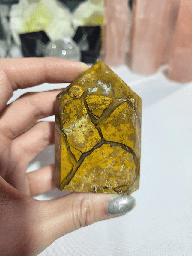 Golden agate tower