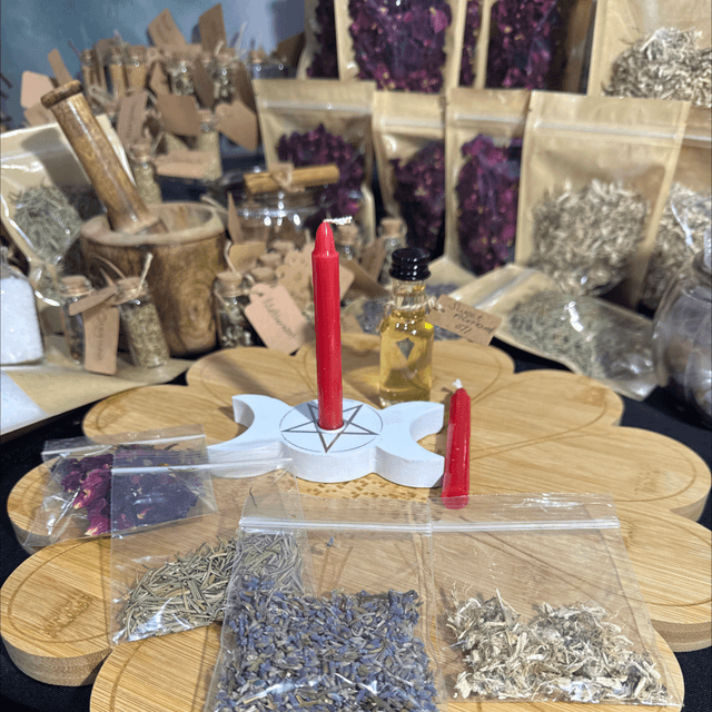 Una’s self love anointing candle spell kit