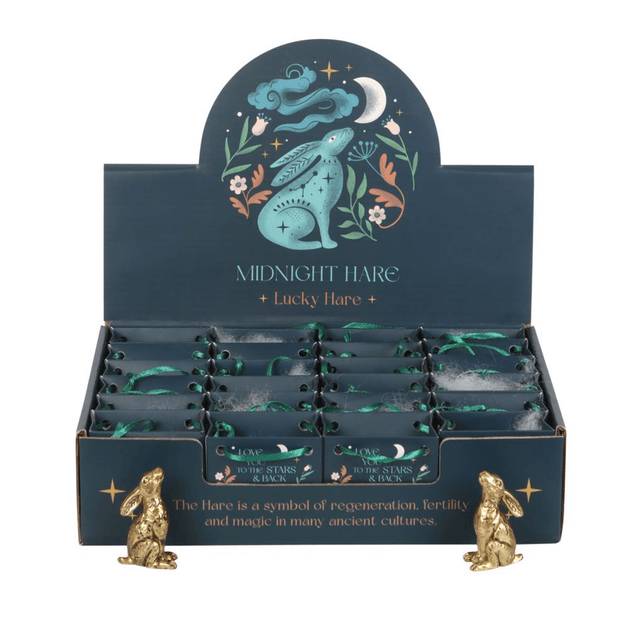 Midnight hare keepsake gift