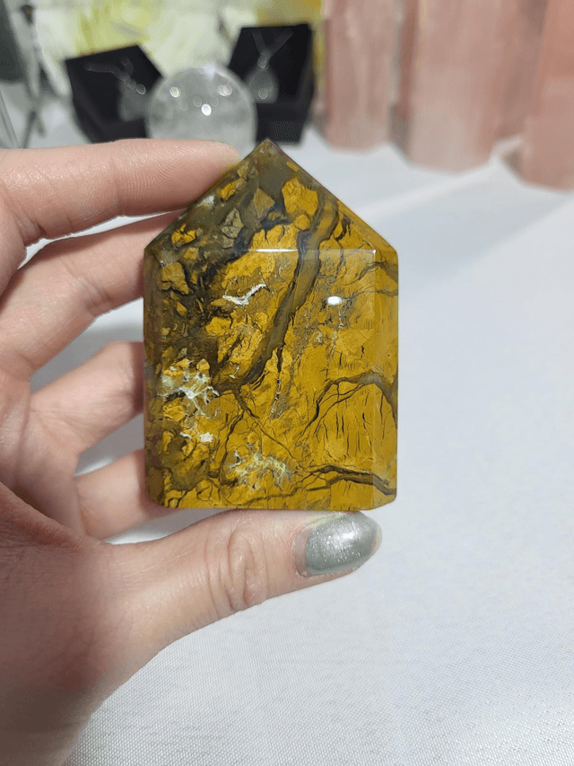 Golden agate tower
