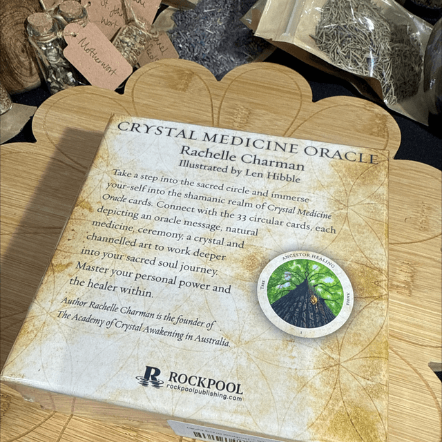 Crystal medicine oracle cards