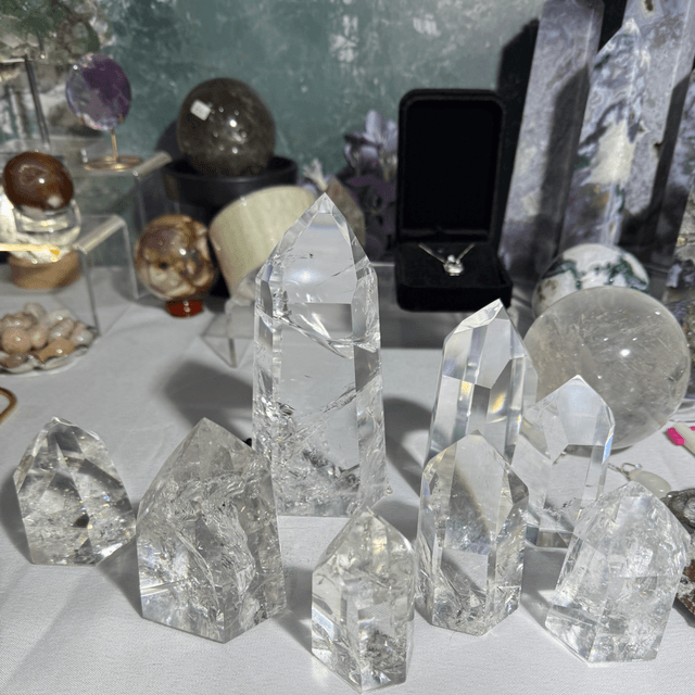 Lumerian Clear Quartz Tower From Brazil