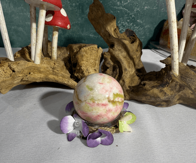Thulite sphere