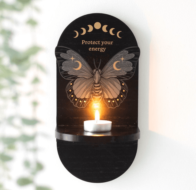 Black moth protect your energy shelf