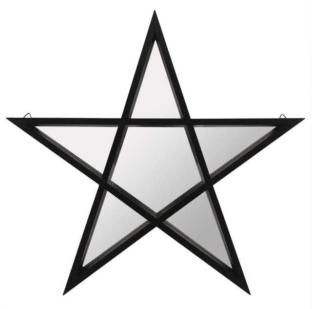 Pentagram mirror 