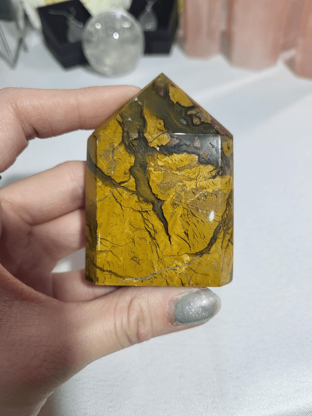 Golden agate tower