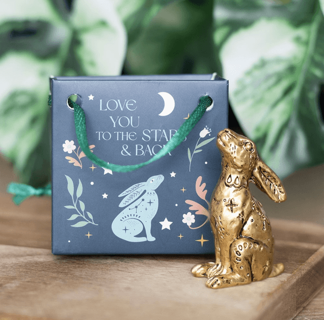 Midnight hare keepsake gift