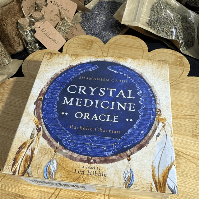 Crystal medicine oracle cards