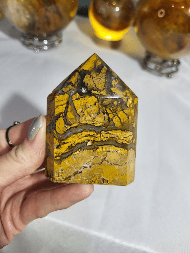 Golden agate tower 