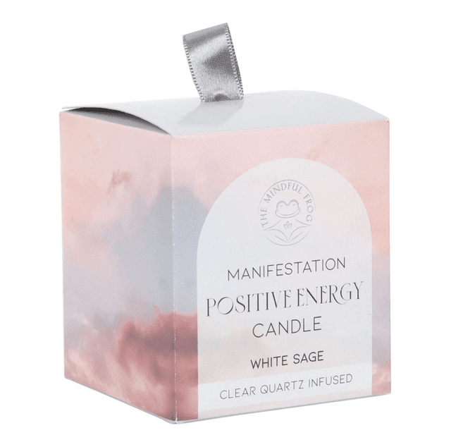 Manifestation positive energy candle